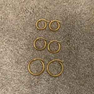 Gold hoops